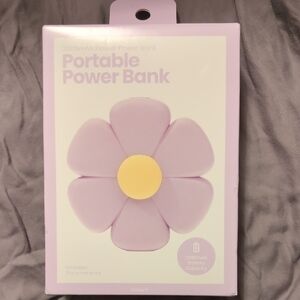 *NEW listing* Portable Flower Power Bank - Lavender with Yellow Center